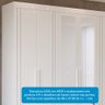 Guarda-Roupa Casal 6 Portas com Espelho e Pés 234cm 100% MDF Boston Espresso Móveis - 12
