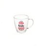Caneca Vidro Estampa Dia Das Mães Mais Linda do Mundo 380ml - 1