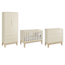 Ver imagem 2 de Quarto de Bebê Berço + Cômoda + Guarda Roupa Areia Classic Madeira Natural