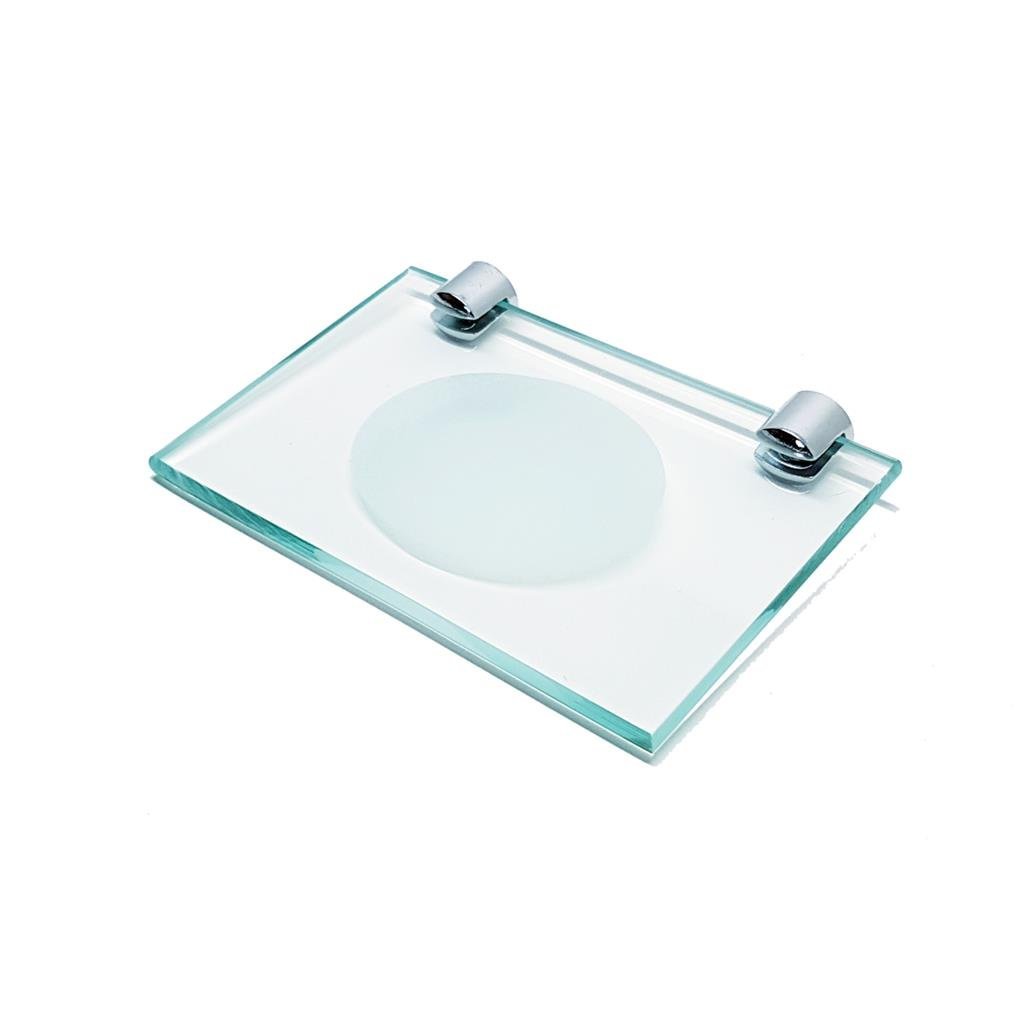 Kit De Acessorios P/ Banheiro 5 Pcs Em Vidro Incolor C600CEL-60 - 2