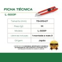 Ver imagem 7 de Estilete Profissional Japonês Heavy Duty Nt Cutter L 500 P 75x215x27mm