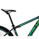 Ver imagem 7 de Bicicleta Aro 29 Krw Alumínio 24 Vel Freio a Disco Suspensão Dianteira S1 15.5 Preto-verde