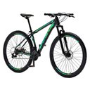 Ver imagem 6 de Bicicleta Aro 29 Krw Alumínio 24 Vel Freio a Disco Suspensão Dianteira S1 15.5 Preto-verde