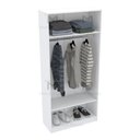 Ver imagem 3 de MÓDULO CLOSET COM CABIDEIRO A1,85 M291.B (CASA, LOJA, CLOSET) MUNDI MOVEIS
