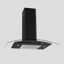 Ver imagem 1 de Coifa de Parede Nardelli com Função Depurador e Exaustor Vidro Curvo Clean 80cm 140w Preto 220v
