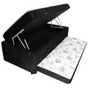 Ver imagem 1 de Cama Box Baú Conjugada D33 Solteiro Com Cama Auxiliar 3 Em 1 Bicama