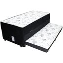 Ver imagem 2 de Cama Box Baú Conjugada D33 Solteiro Com Cama Auxiliar 3 Em 1 Bicama