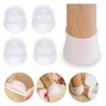 Kit 8 Protetor Silicone Pés de Cadeira Universal Mesa Banco - 2