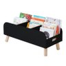 Porta Livros Revisteiro Infantil De Chão c/ pé palito - Montessori - 40cm - 1