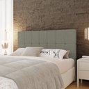 Ver imagem 1 de Cabeceira Queen 162cm Bouclé Estofada Design Moderno para Quarto Linea