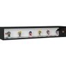 Nicho Funko Portas Correr Acrílico Preto Puxador Natural - 1
