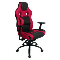 Cadeira Gamer Com Almofada Linha Gamer Racing Rosa - 1