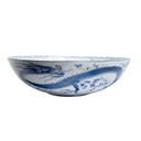 Ver imagem 2 de Cuba Apoio Evier Dragao Chines Azul e Branca Chinise Dragon