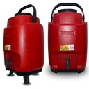 Ver imagem 1 de Garrafa Térmica 12 Litros com Torneira Vermelho com Alça e Pé Dobrável