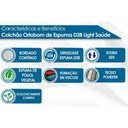 Ver imagem 3 de Colchão Solteiro Espuma D28 Light Saúde (88x188x14) - Ortobom