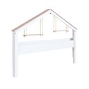 Ver imagem 4 de Nicho Moldura Casinha para Quarto Infantil Infanto Branco/Rosa