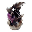 Ver imagem 5 de Incensário Cascata De Fumaça Monge Em Silencio 12903 Bruxinha do Cajado