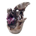 Ver imagem 1 de Incensário Cascata De Fumaça Monge Em Silencio 12903 Bruxinha do Cajado