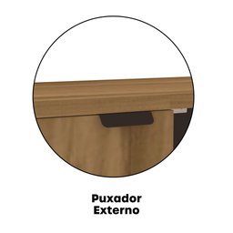 Armário para Escritório Baixo 740x680x360 Abl740pe27 Espresso Móveis - 16