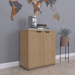 Armário para Escritório Baixo 740x680x360 Abl740pe27 Espresso Móveis - 2