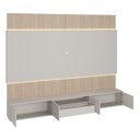 Ver imagem 6 de Rack com Painel para TV até 85 Polegadas com LED 4 Portas 1 Gaveta 100% MDF 273,5CMX217CM Astro
