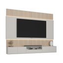 Ver imagem 3 de Rack com Painel para TV até 85 Polegadas com LED 4 Portas 1 Gaveta 100% MDF 273,5CMX217CM Astro