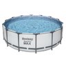 Piscina Estrutural 15.232 Litros Steel Pro Max Filtro + Capa + Escada Bestway - 220V - 3