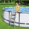 Piscina Estrutural 15.232 Litros Steel Pro Max Filtro + Capa + Escada Bestway - 220V - 6