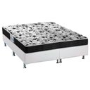 Ver imagem 1 de Cama Box Queen: Colchão Espuma Probel Advanced + Base CRC Courano White(158x198)
