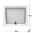 Ver imagem 3 de Vitro Maxim Ar de Alumínio 60 X 80 Linha Veneza Vidro Mini-boreal