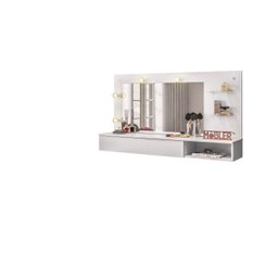 Penteadeira Suspensa Camarim Lumieri Branco Fosco - Ninho Decor - 3