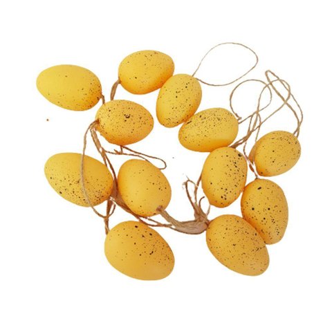 Kit com 12 Ovinhos de Páscoa Laranja