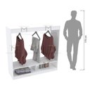 Ver imagem 6 de EXPOSITOR CENTRO DE LOJA COM CABIDEIRO M275.B MUNDI MOVEIS