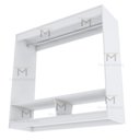 Ver imagem 4 de EXPOSITOR CENTRO DE LOJA COM CABIDEIRO M275.B MUNDI MOVEIS