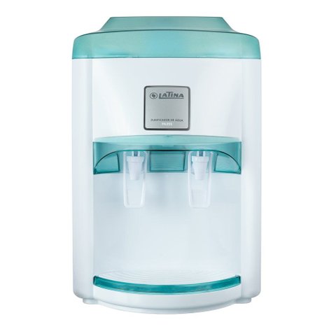 Purificador de Água Gelada Latina PA355 Compressor Branco e Verde 220V