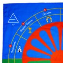 Ver imagem 3 de Toalha Tarot Tecido Exú Bandeira Cigana 70cm- Escolha Modelo:toalha Bandeira Cigana