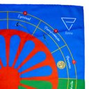Ver imagem 2 de Toalha Tarot Tecido Exú Bandeira Cigana 70cm- Escolha Modelo:toalha Bandeira Cigana