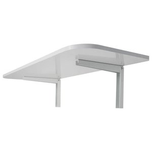 Mesa Dobrável Parede Articulada 100x50cm Branca Multivisao