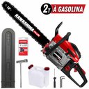 Ver imagem 2 de Motosserra Potente KCS 550-P À Gasolina 54,6cc 2T Com Sabre de 18" e Corrente 72 Elos