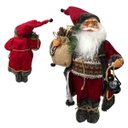 Ver imagem 1 de Papai Noel Natal Decoraçao Enfeite Casa Sala Mesa Estante Vitrine Loja Boneco Natalino Barba Festa F