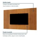 Ver imagem 7 de Conjunto Painel + Rack Vertex Painel Naturalle Rack Naturalle Mavaular