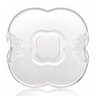 Kit 4 Xícaras Chá Vidro Pires Butterfly 180ml Wolff - 5