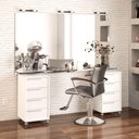 Ver imagem 5 de Gaveteiro Maia 4 Gavetas 4 Rodízios Politorno Branco Branco