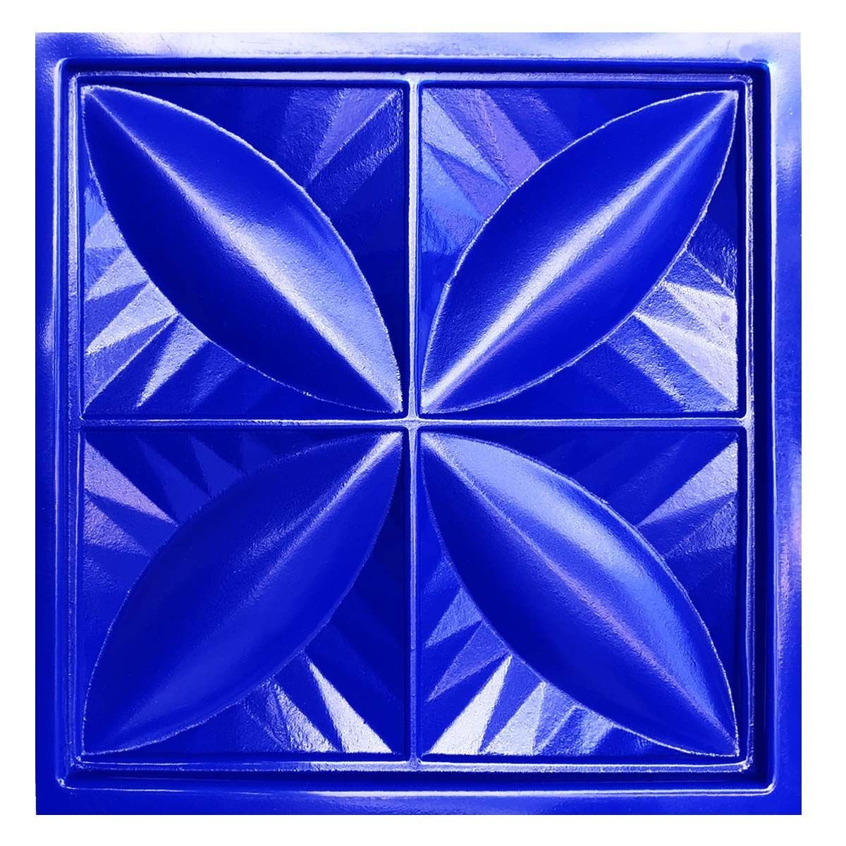 Formas Campestre 3d Abs Azul Gesso Cimento 1mm Lindíssimas - 2