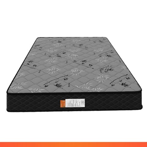 Colchão Casal Espuma D33 Estampa Bambu 138x188x17cm