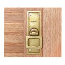 Ver imagem 2 de Janela de Madeira Vitro de Correr Com Veneziana Pantográfica Grade Eucalipto Esel-1.20LX1.20A