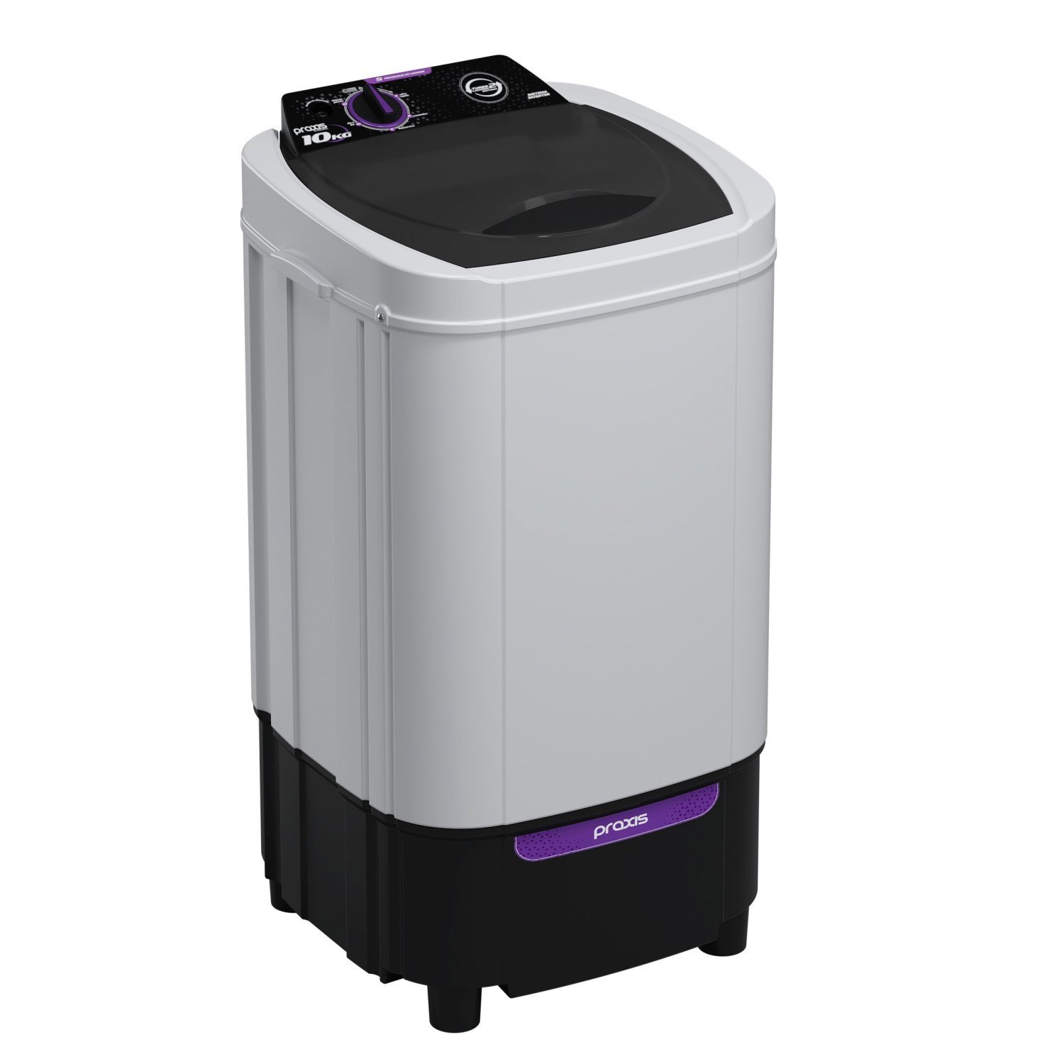 Lavadora de Roupa 10 Kg Branco Sem Dreno Praxis - 220v