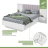Conjunto com Guarda-roupa Spazio Super Glass, Cômoda Urban e Cama Casal Solaris - 7