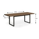 Ver imagem 2 de Mesa Diretor Escritório Industrial Frame F220 Munique - Kappesberg