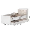 Ver imagem 3 de Tamires Bibox com Captone Branco/Bege